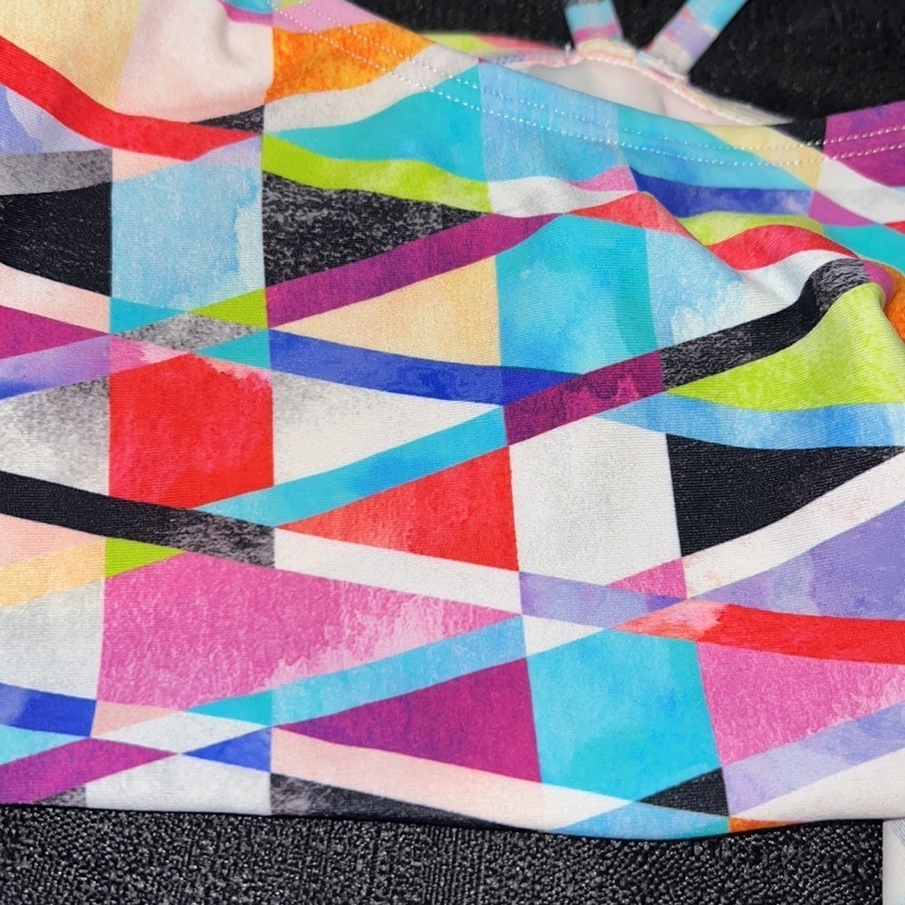 Colorblock bikini top 👙 - Picture 2 of 4